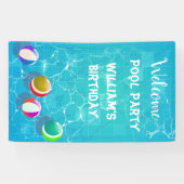 Welkomstbanner van de Partij van de Vrijdag Spandoek (Horizontaal)