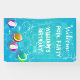 Welkomstbanner van de Partij van de Vrijdag Spandoek