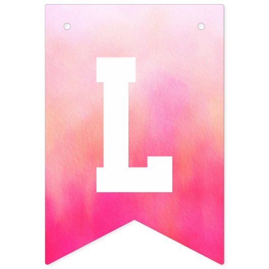 welkomstbanner vlaggetjes (Derde vlag)