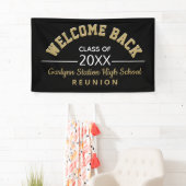 Welkomstbanner voor Reunion back Class Spandoek (Insitu)