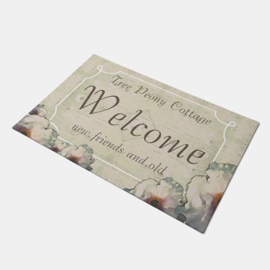 Welkomstbomen voor kattenkarretjes deurmat (Schuin)