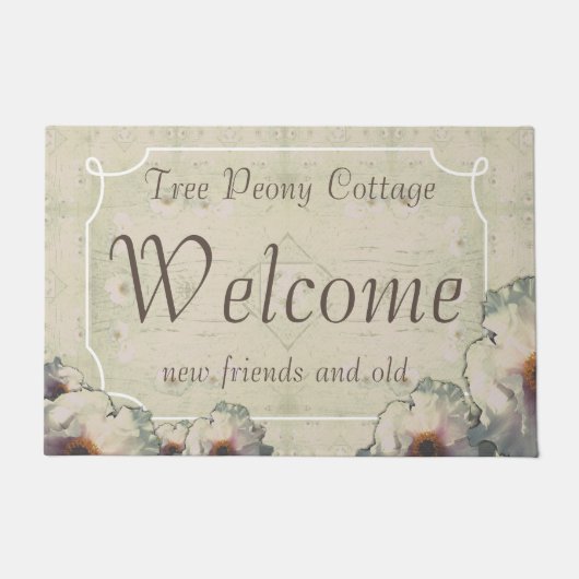 Welkomstbomen voor kattenkarretjes deurmat (Voorkant)