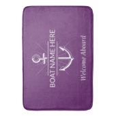 welkomstboot badmat (Voorkant Verticaal)