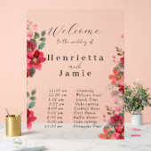 welkomstbord acryl bord (Huwelijk)