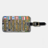 Welkomstbord Bagagelabel (Voorkant horizontaal)