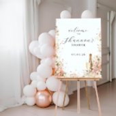 welkomstbord | Brunch & Bubbly Vrijgezellenfeest Poster