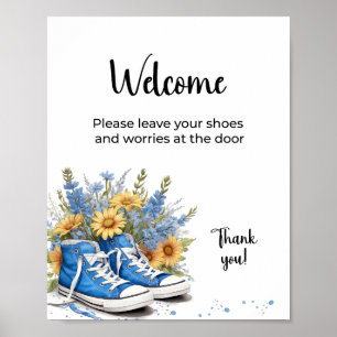 Welkomstbord kortdurende verhuurder poster