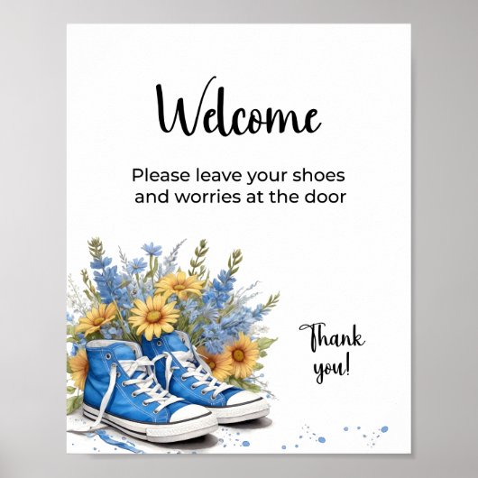 Welkomstbord kortdurende verhuurder poster (Voorkant)