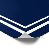 Welkomstbord mariniers en witte anchor bruiloft poster (Hoek)