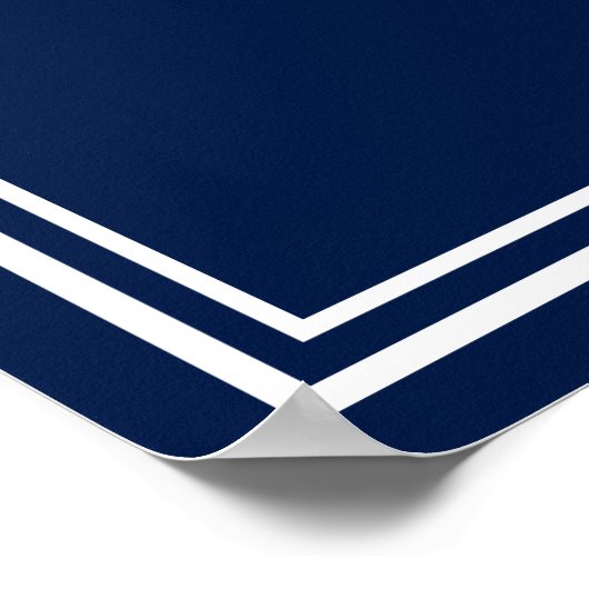 Welkomstbord mariniers en witte anchor bruiloft poster (Hoek)