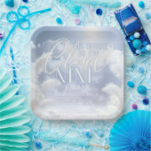 Welkomstbord op Cloud Nine 9 Pampas Vrijgezellenfe Papieren Bordje (Feest)