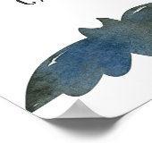 Welkomstbord van Halloween "Baby is Brewing" Poster (Hoek)