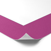 Welkomstbord van het Mediterrane Bougainvillea Wed Poster (Hoek)