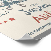 Welkomstbord van het vliegtuig -  Poster van het v (Hoek)