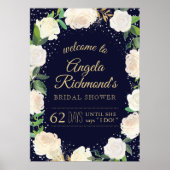 Welkomstbord van het Vrijgezellenfeest van de wint Poster (Voorkant)