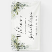 Welkomstbord van het Vrijgezellenfeest van Dusty B Spandoek (Verticaal)