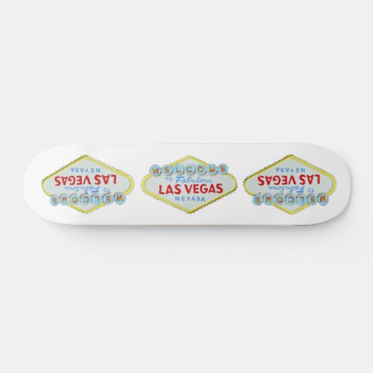 Welkomstbord van Las Vegas Skateboard (Horizontaal)