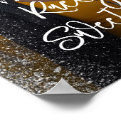 Welkomstbord van zestien partijen met foto poster (Hoek)