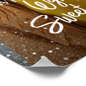 Welkomstbord van zestien partijen met foto poster (Hoek)