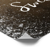 Welkomstbord van zestien partijen met foto poster (Hoek)