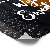 Welkomstbord van zestien partijen met foto poster (Hoek)