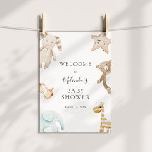 Welkomstbord voor  Baby