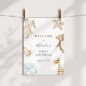 Welkomstbord voor  Baby Poster