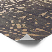 Welkomstbord voor baby's Breath Rustic Floral Wedd Poster (Hoek)