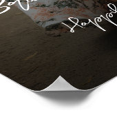 Welkomstbord voor bruiloft met foto poster (Hoek)