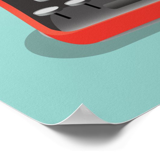 Welkomstbord voor bruiloft met schrijfmachine poster (Hoek)