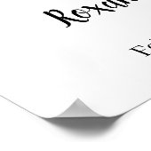 Welkomstbord voor brute weddenschappen poster (Hoek)