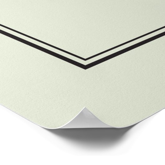 Welkomstbord voor de Memorial Service Poster (Hoek)