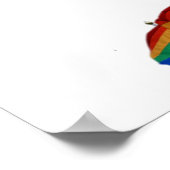 Welkomstbord voor gadepride regenboogbruiloft poster (Hoek)