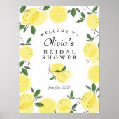 Welkomstbord voor gele toner poster (Voorkant)