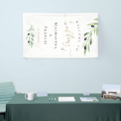 welkomstbord voor olijffilialen spandoek (Beurs)