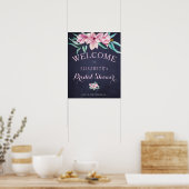 Welkomstbord voor rotsbloem vrijgezellenfeest poster (Keuken)