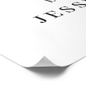 Welkomstbord voor zonnebloemen Eucalyptus ENGAGTY Poster (Hoek)