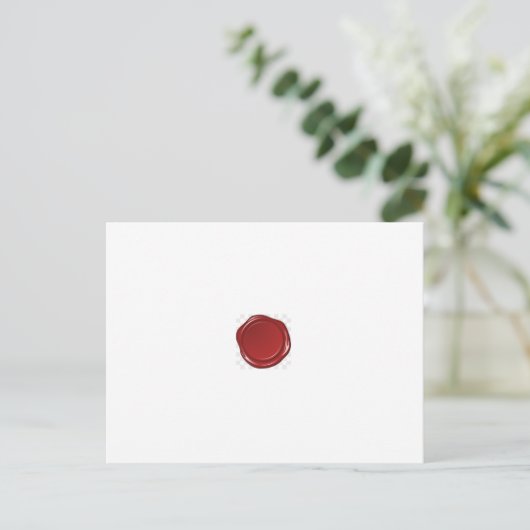 Welkomstbrief Briefkaart (Staand voorkant)