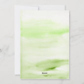 Welkomstbrief bruiloft Woonbloemen Feestdagenkaart (Achterkant)