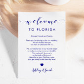 Welkomstbrief en Kaart van het weekend