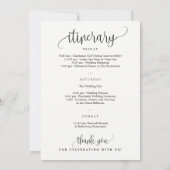 Welkomstbrief en reisdag Welkomsttas (Achterkant)