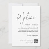 Welkomstbrief HARLOW Weddenschap Kaart (Voorkant)