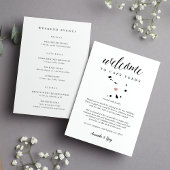 Welkomstbrief Kaapverdische bruiloft en reisroute