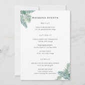 Welkomstbrief Tropical Foliage Weduwen (Achterkant)