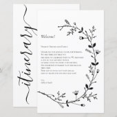 Welkomstbrief van het Wissel van het Wijnstokwedde (Voorkant / Achterkant)