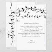 Welkomstbrief van het Wissel van het Wijnstokwedde (Voorkant / Achterkant)