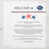 Welkomstbrief van Starfish Wedding voor Jamaica (Voorkant / Achterkant)