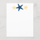 Welkomstbrief voor bruiloft Riviera Maya Mexico (Achterkant)