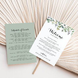 Welkomstbrief voor Eucalyptus Foliage Delight Wedd