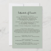 Welkomstbrief voor Eucalyptus Foliage Delight Wedd (Achterkant)